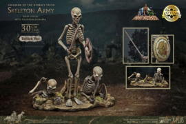 (Pre-order) Jason and the Argonauts Gigantic Soft Vinyl Statue Ray Harryhausens Skeleton Army (Children of the Hydra's Teeth) Deluxe Ver. 32 cm