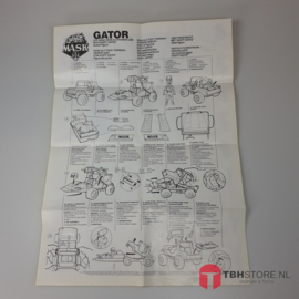 M.A.S.K. - Gator instructies