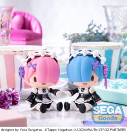 PRE-ORDER Re:Zero Starting Life in Another World Fuwa Petit Chibi Figure Rem 8 cm