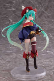 Hatsune Miku PVC Statue Hatsune Miku Wonderland Puss in Boots 18 cm (with bonus)