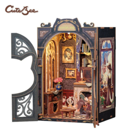 (Pre-order) Book Nook Count CatÂ´s Study 17 x 12 cm  