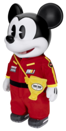 (Pre-order) Mickey and Friends Vinyl Bank SYAKING-BANG!! Functional Figurine Race Car Micky 48 cm