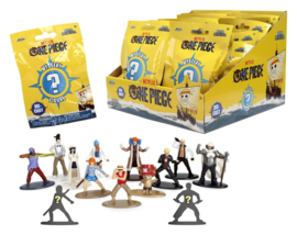 (Pre-order) One Piece Nano Metalfigs Mini Figures Blind Pack 5 cm Display (24)