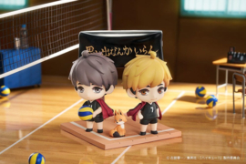 (Pre-order) Haikyu!! Qset+ Mini Figures 2-Pack Atsumu Miya & Osamu Miya 8 cm