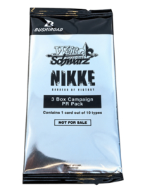Weiss Schwarz TCG - Goddess Of Victory: Nikke 3 box Campaign PR Pack