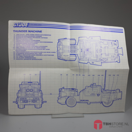 G.I. Joe Thunder Machine Instructions