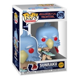 (Pre-order) Shangri-La Frontier POP! Animation Vinyl Figures Sunraku with Chase 9 cm Assortment (6)
