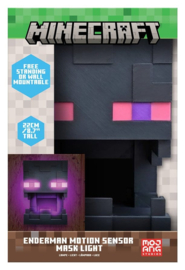 (Pre-order) Minecraft Light Enderman Mask Motion Sensor 25 cm