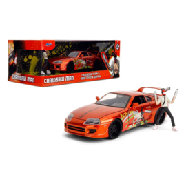 Chainsaw Man Diecast Model 1/24 1995 Toyota Supra