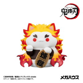 (Pre-order) Demon Slayer: Kimetsu no Yaiba Mega Cat Project Trading Figure Fortune Cats Ver. 01 7 cm Blind Box Assortment (8)