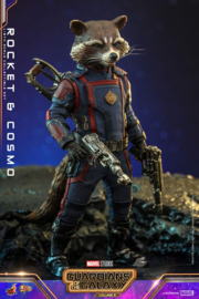 (Pre-order) Guardians of the Galaxy Vol. 3 Movie Masterpiece Action Figuren 1/6 Rocket & Cosmo 16 cm