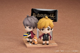 (Pre-order) Haikyu!! Qset+ Mini Figures 2-Pack Atsumu Miya & Osamu Miya 8 cm