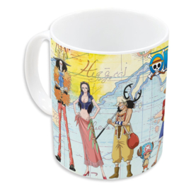 (Pre-order) One Piece Mug Map 320 ml