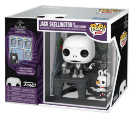 Nightmare Before Christmas POP! Nooks Vinyl Figure Jack Skellington's Room 9 cm