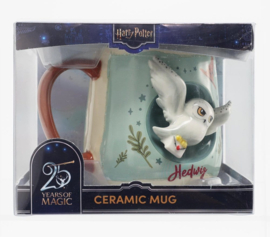(Pre-order) Harry Potter Mug Hedwig 2D Relief Figural