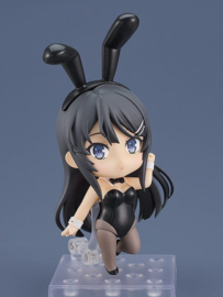 (Pre-order) Rascal Does Not Dream of Bunny Girl Senpai Nendoroid Action Figure Mai Sakurajima: Bunny Girl Ver. 10 cm