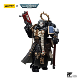 (Pre-order) Warhammer 40k Action Figure 1/18 Ultramarines Primaris Chaplain Brother Varus 12 cm
