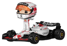 (Pre-order) Formel 1 POP! Rides Super Deluxe Vinyl Figure Verstappen (White) 15 cm