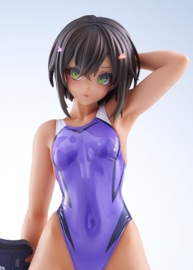 (Pre-order) Arms Note PVC Figure 1/7 Buchou-chan of the Swimming Club Purple Swimsuit Ver. 22 cm