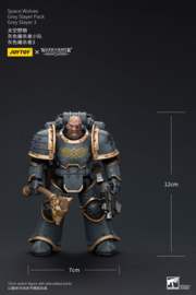 PRE-ORDER Warhammer The Horus Heresy Action Figure 1/18 Space Wolves Grey Slayer Pack Grey Slayer 3 12 cm