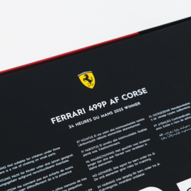 (Pre-order) Ferrari AF Corse Puzzle 499P 24 Heures du Mans 2025 Winner (1000 Pieces) 48 x 68 cm