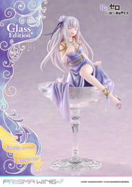 (Pre-order) Re:Zero Prisma Wing Statue 1/7 Emilia Glass Edition Bonus Version 29 cm