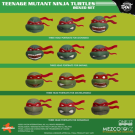 (Pre-order) Teenage Mutant Ninja Turtles One:12 Collective Action Figures 1/12 Boxed Set 17 cm