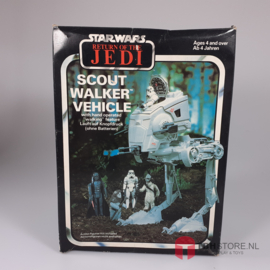 Vintage Star Wars  Scout Walker Vehicle (AT-ST) Walker met doos