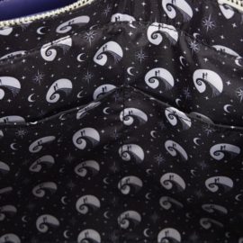 (Pre-order) The Nightmare Before Christmas by Loungefly Backpack and Tote Bag Jack Skellington & Sally Night Sky