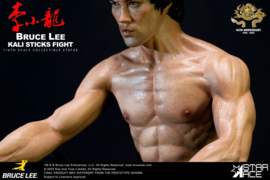 (Pre-order) Enter the Dragon Movie Statue 1/6 Bruce Lee Kali Sticks Fight Deluxe Basement Version 30 cm