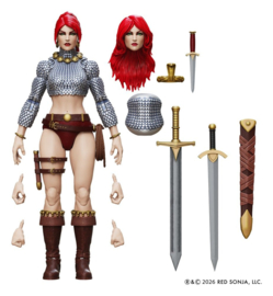(Pre-order) Red Sonja Epic H.A.C.K.S. Action Figure 1/12 Scale Immortal Red Sonja