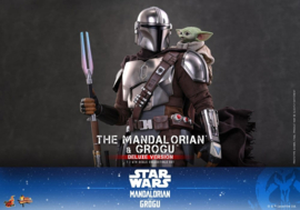 (Pre-order) Star Wars: The Mandalorian & Grogu Movie Masterpiece Action Figure 1/6 The Mandalorian and Grogu (Deluxe Version) 31 cm