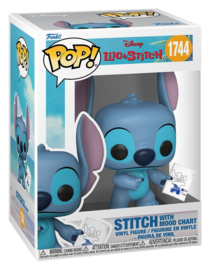 (Pre-order) Lilo & Stitch POP! Vinyl Figure Stitch with Mood Chart w/Chase 9 cm Assortment (6)