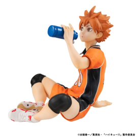(Pre-order) Haikyu!! G.E.M. Series PVC Statue Atsumu Shoyo Hinata Second Uniform Ver. Palm Size 9 cm