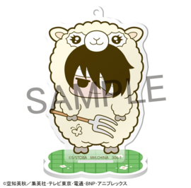(Pre-order) Gintama Acrylic Figure Prince Hata & Animal Paradise Farm of Love & Peace 6 cm Blind Box Display (6)