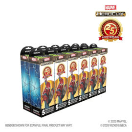 (Pre-order) Marvel HeroClix: 25th Anniversary Booster Brick (12)