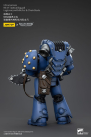 PRE-ORDER Warhammer The Horus Heresy Action Figure 1/18 Ultramarines MK VI Tactical Squad Legionary with Bolter& Chainblade 20 cm