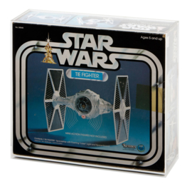 PRE-ORDER Star Wars ESB ROTJ Tie Fighter Boxed Display Case