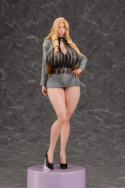 (Pre-order) Gal Ane Shachou to Harem Office PVC Figure 1/7 Nishigori Ai (Grey Suit Ver.) 26 cm