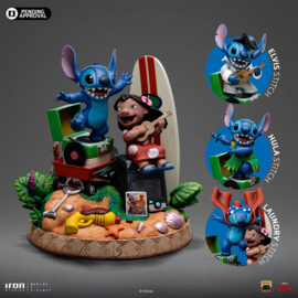 PRE-ORDER Lilo & Stitch Deluxe Art Scale Statue 1/10 Lilo & Stitch 20 cm