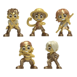 PRE-ORDER One Piece Mini figures Set Gold 6 cm