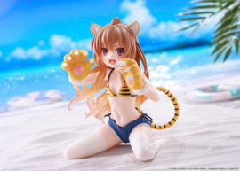 (Pre-order) Toradora! Desktop Cute PVC Figure Taiga Aisaka (Tiger Costume Swimwear Ver.) 13 cm