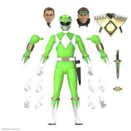 PRE-ORDER Power Rangers Ultimates Action Figure Green Ranger (Glow)