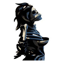 Die Ãrzte  Statue 1/10 Gwendoline Skelett 17 cm