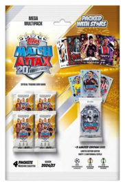 (Pre-order) UEFA Club Competition Match Attax 2026/27 Trading Cards Mega Multipack