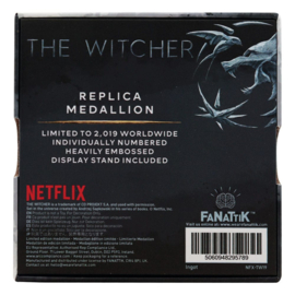 (Pre-order) The Witcher Replica 1/1 Necklace GeraltÂ´s Medallion 