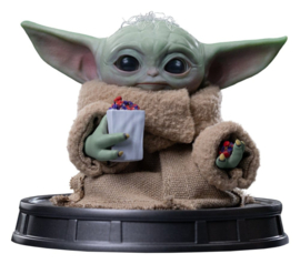 (Pre-order) The Mandalorian & Grogu Grogu Collection Statue Grogu Popcorn Time