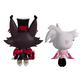 (Pre-order) Hazbin Hotel Vinyl Figures Angel Dust & Husk Monitor Buddiez          
