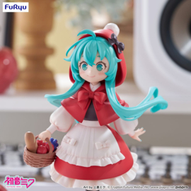 (Pre-order) Hatsune Miku Desktop Fairy PVC Statue Hatsune Miku Little red riding hood Ver. 16 cm   