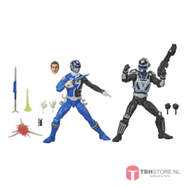 Power Rangers Lightning Collection S.P.D. B-Squad Blue Ranger vs. S.P.D. A-Squad Blue Ranger